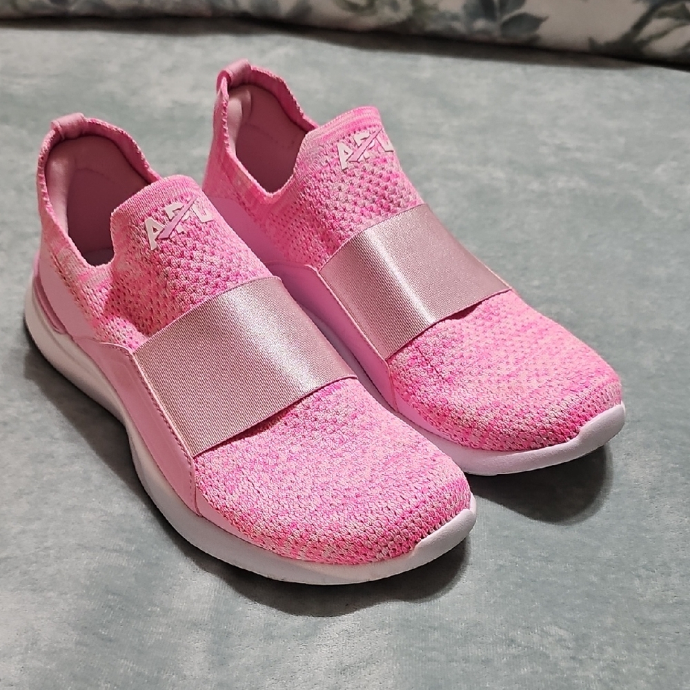 APL Women's Vibrant Pink Slip-On Sneakers